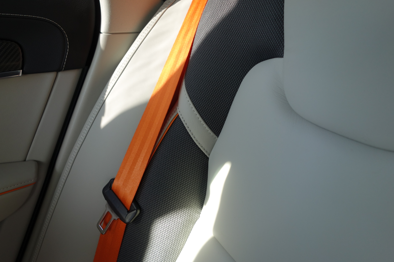 Illustration for article titled The Volvo V90 Cross Country Has Orange Seatbelts and a $3,300 Cargo Box and I Love It